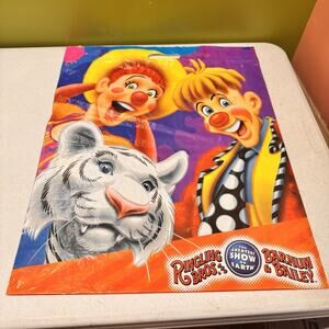 Ringling Bros Barnum & Bailey Circus Greatest Show on Earth Lg Plastic Bag 2004